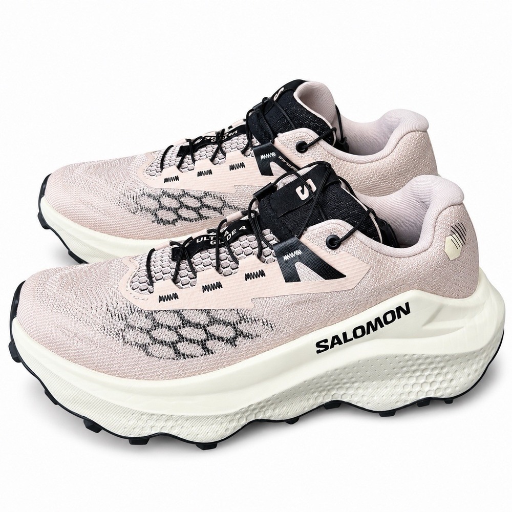 Salomon Ultra Glide 4 Pink 49149200 Women's Size 7.5 Trail Running Shoes